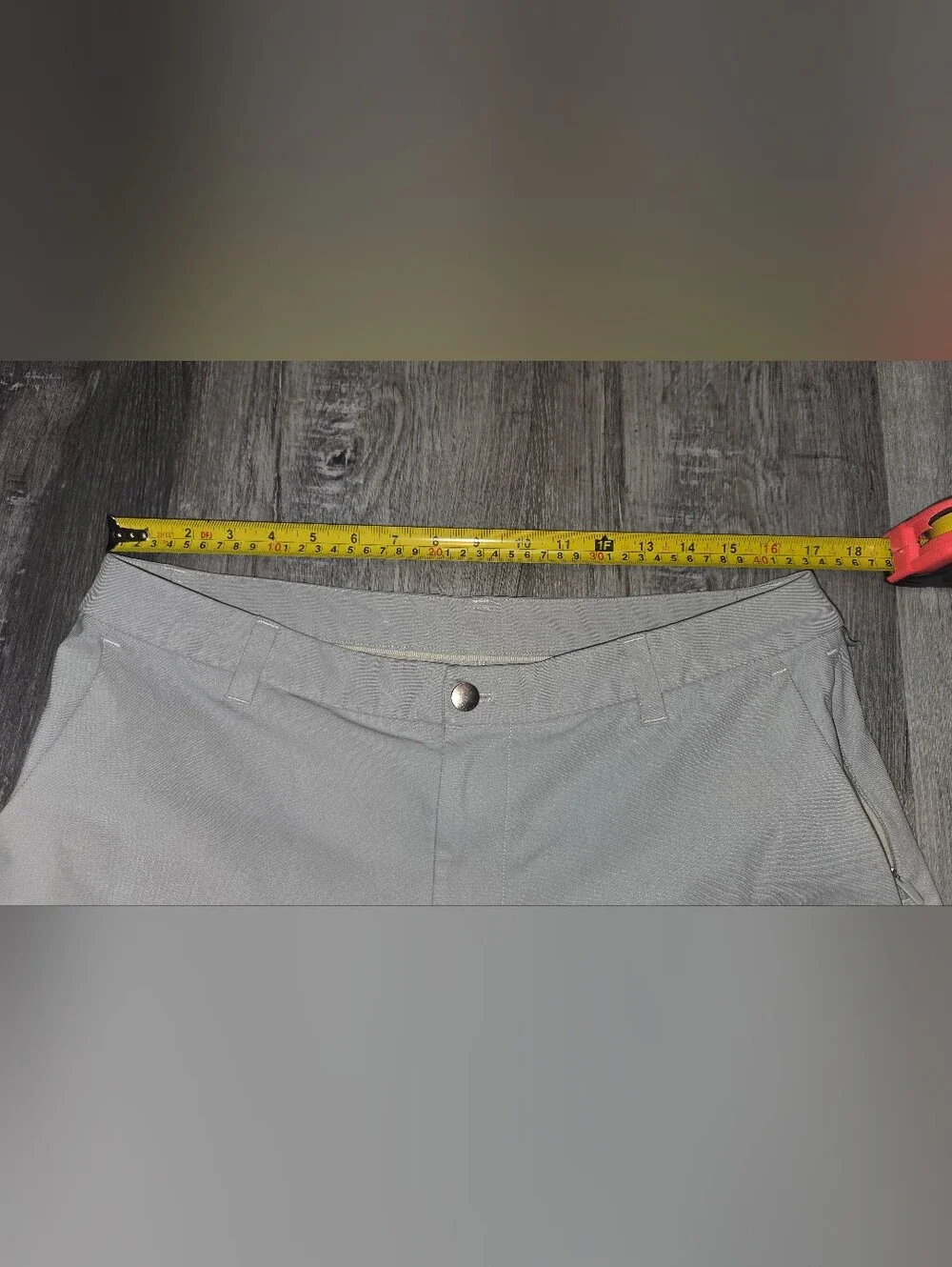 lululemon athletica Men's Light Gray Flat Front Performance Shorts